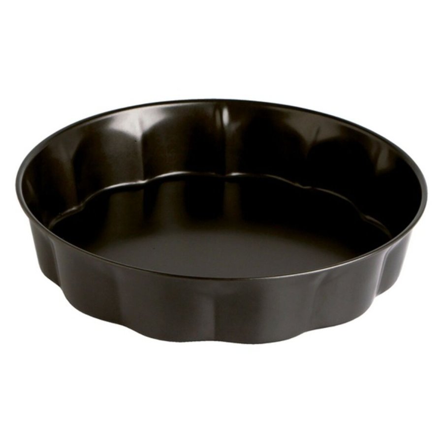 Kageform Quid Sweet Grey Sort Metal 28 x 5 cm #1