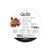 Kageform Quid Sweet Grey Sort Metal 32 x 3 cm #4