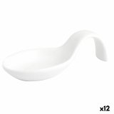 St til Smagsprver Quid Chef Hvid Keramik 10 x 5 cm (12 enheder) #4