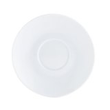 Tallerken Quid Basic Kaffe Keramik Hvid (12,5 cm) (Pack 12x) #1