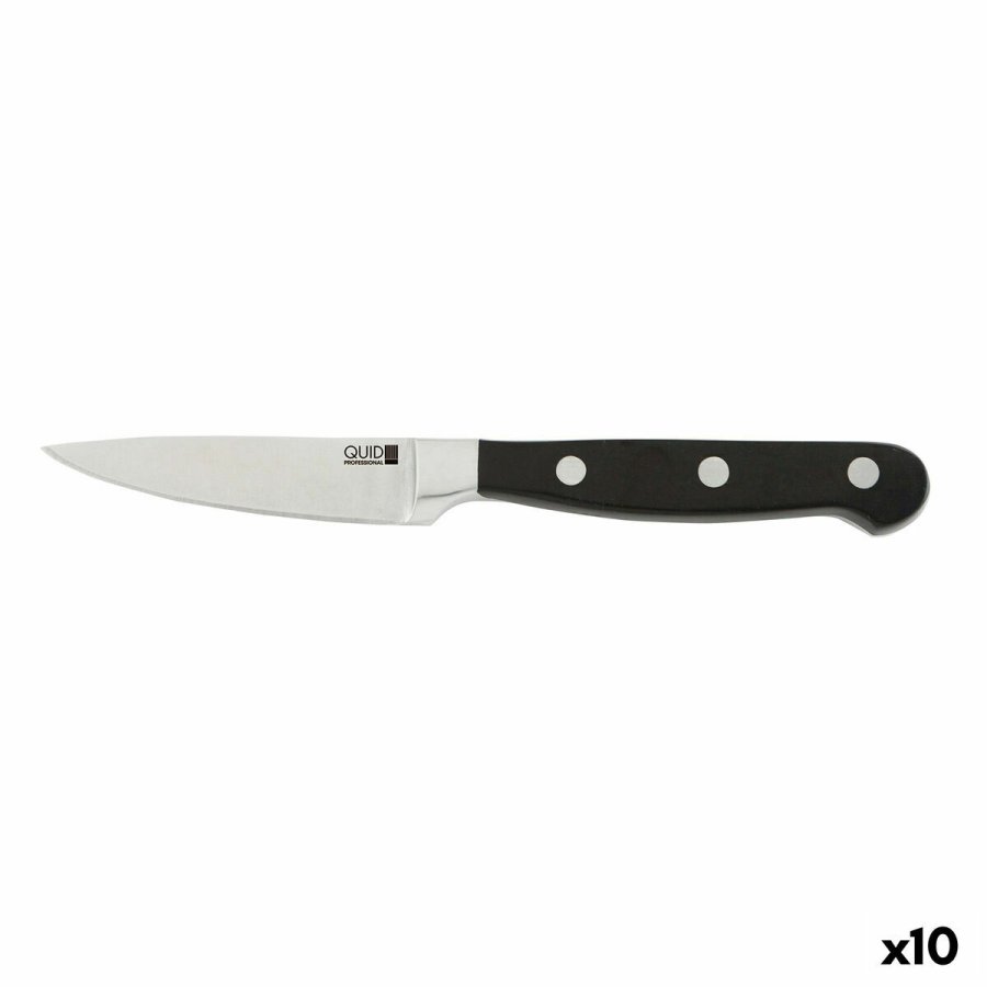 Skrllekniv Quid Professional Inox Chef Black Sort Metal 9 cm (Pack 10x) #4