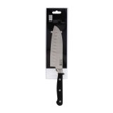 Santoku kniv Quid Professional Inox Chef Black Sort Metal (13 cm) (Pack 10x) #10