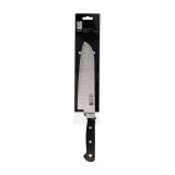 Santoku kniv Quid Professional Inox Chef Black Sort Metal (Pack 6x) #10