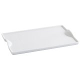 Snack bakke Quid Gastro Fun Hvid Keramik 25,5 x 15,5 cm (6 enheder) (Pack 6x) #1