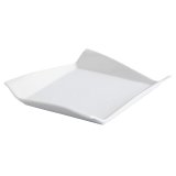 Flad Plade Quid Gastro Fresh Hvid Keramik Sandwich (8 enheder) #7