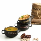 Snackskl Quid Rustik Keramik 16 x 12 x 7 cm (6 enheder) #7