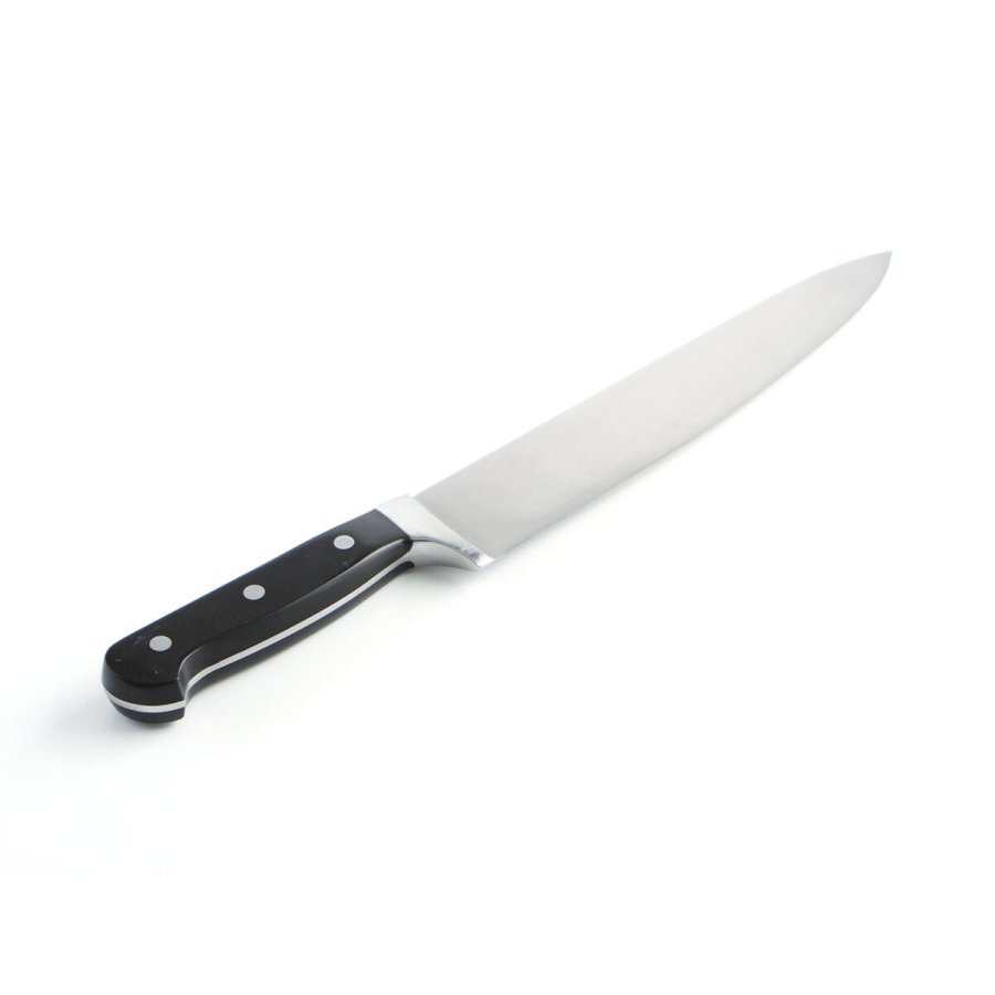 Kokkekniv Quid Professional Inox Chef Black Sort Metal 25 cm (Pack 6x) #1