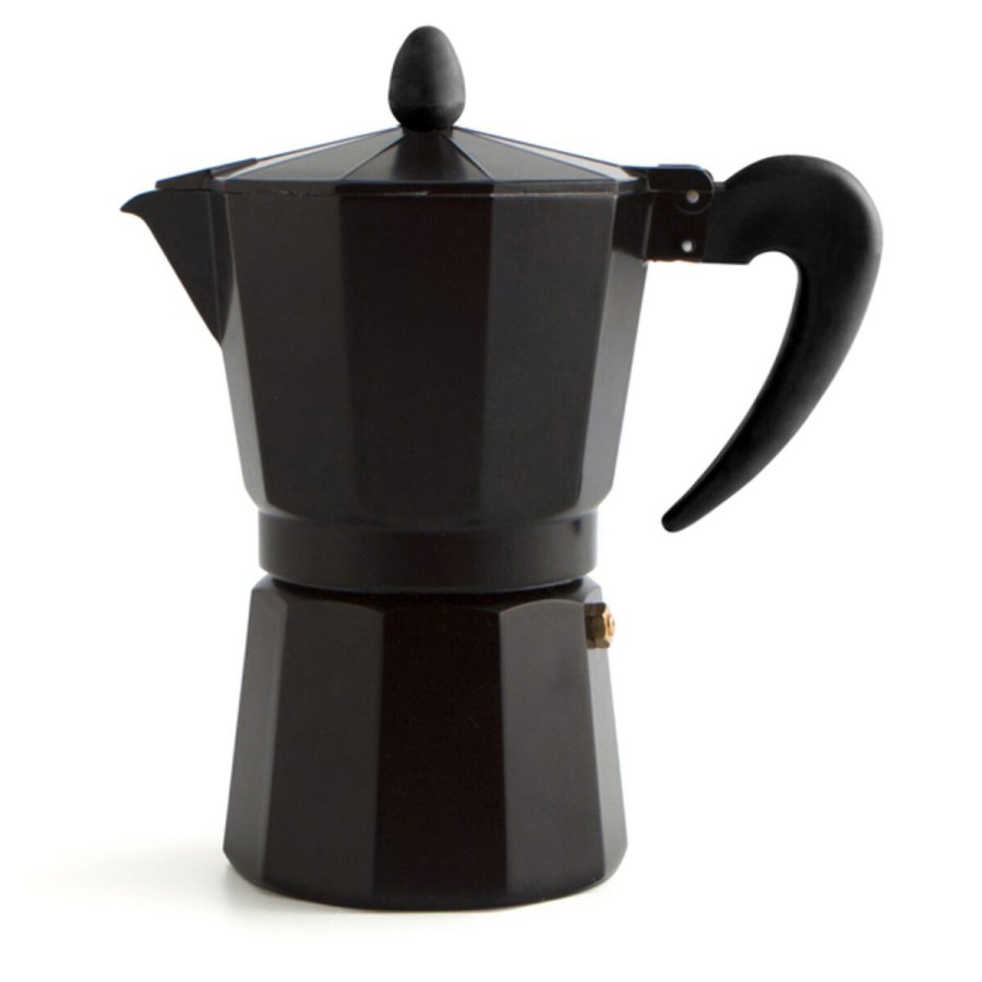 Italiensk Kaffekande Quid Sort Metal Bakelit #1
