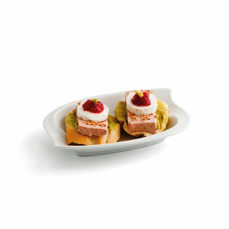 Tallerken Quid Gastro Fun Small Hvid Keramik 15,5 x 10 cm (12 enheder) (Pack 12x) #7