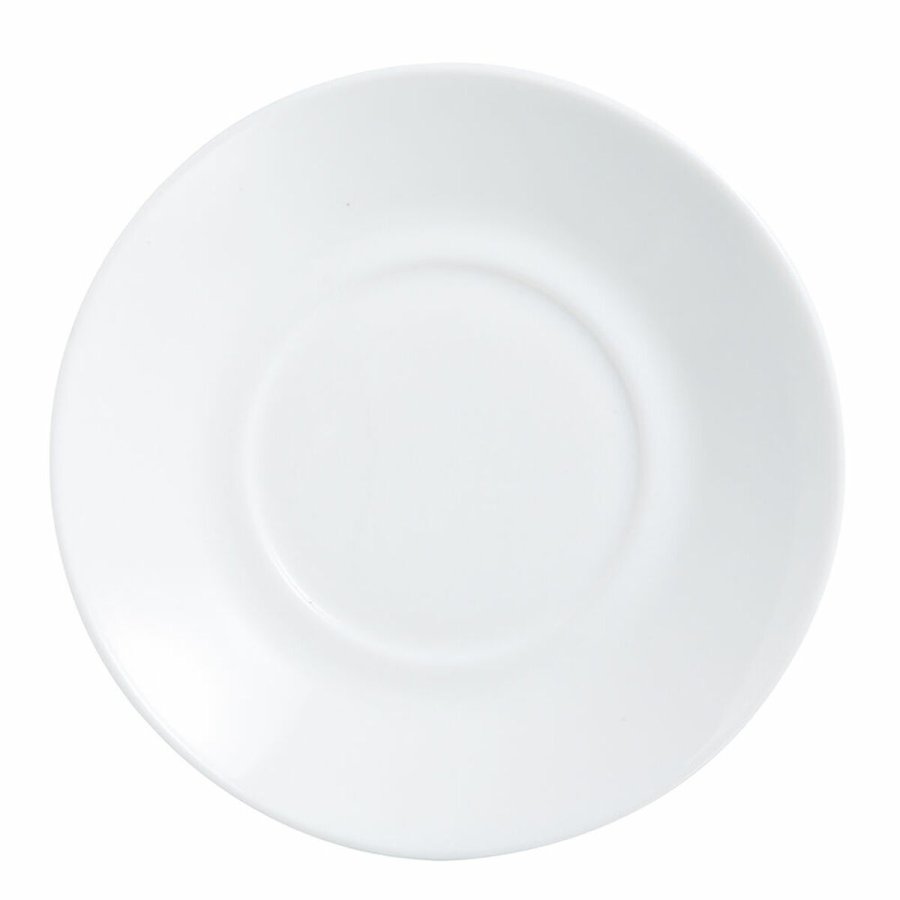 Tallerken Luminarc Apilable Hvid Glas  14 cm (6 enheder) (Pack 6x) #1