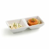 Snack bakke Quid Select Hvid Keramik 15 x 7 cm (12 enheder) (Pack 12x) #7
