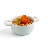 St til appetizere Quid Gastro Fun Hvid Keramik 10 x 7 x 4 cm (12 enheder) #7