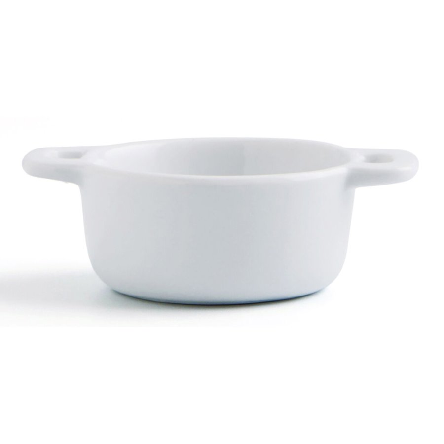 St til appetizere Quid Gastro Fun Hvid Keramik 10 x 7 x 4 cm (12 enheder) #4