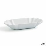 Snack bakke Quid Gastro Fun Hvid Keramik 20,5 x 11 x 3,5 cm (12 enheder) (Pack 12x) #4