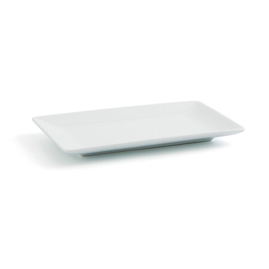 Tallerken Quid Gastro Fun Small Hvid Keramik 16,5 x 9,5 x 2 cm (6 enheder) (Pack 6x) #1