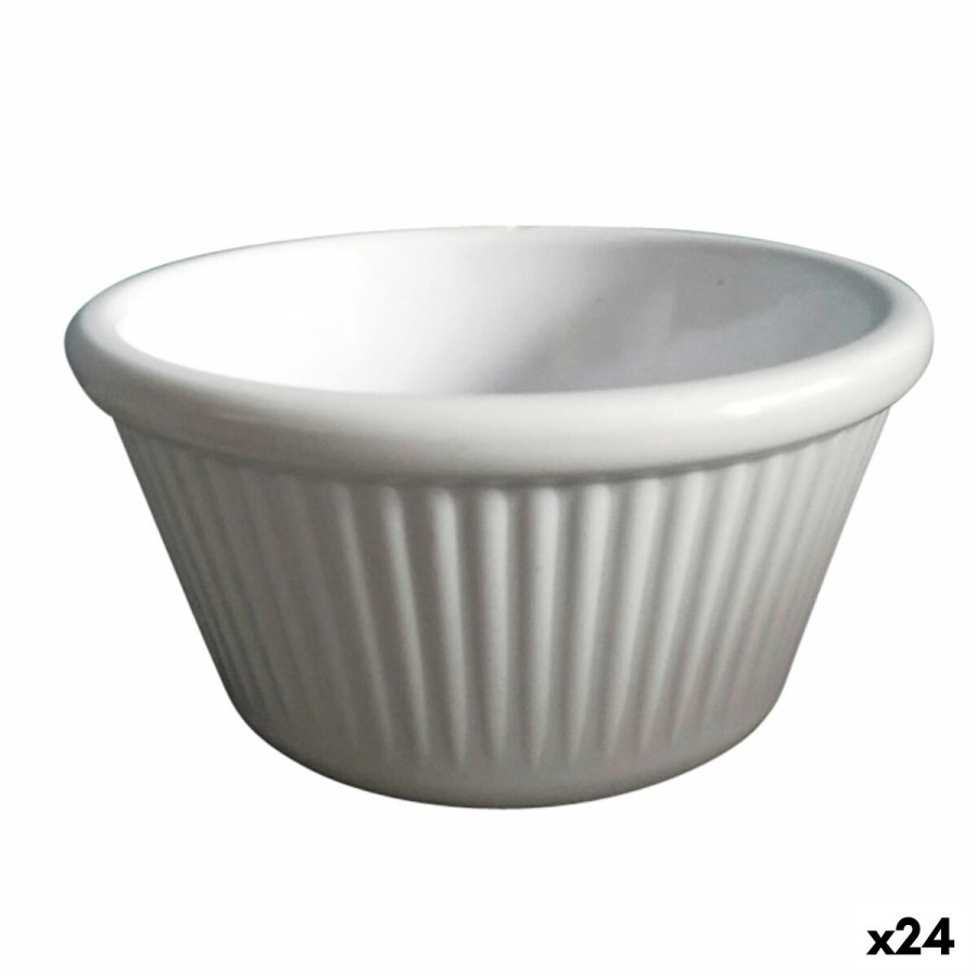 Ramekin Quid Professional Melamina Hvid Plastik 7 x 7 x 3,5 cm Ramekin (24 enheder) #1