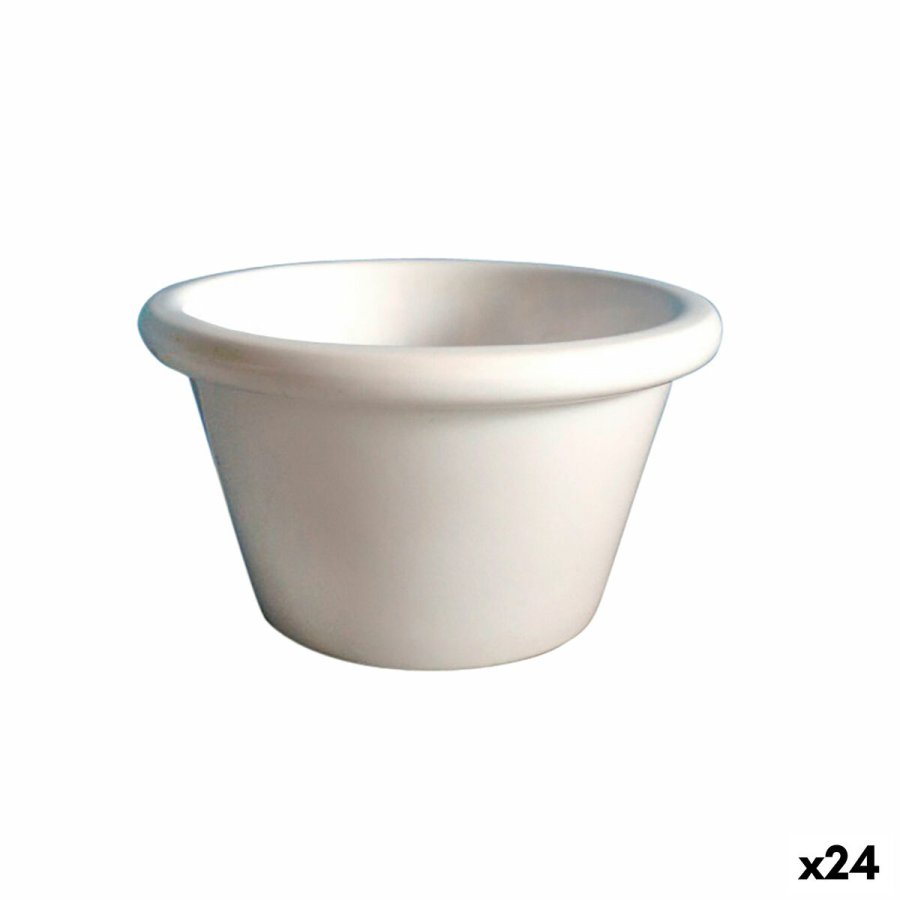 Ramekin Quid Professional Melamina Hvid Plastik 8,5 x 8,5 x 4,5 cm (24 enheder) #1