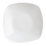 Dyb tallerken Quid Novo Vinci Keramik Hvid (20,5 cm) (Pack 6x) #1