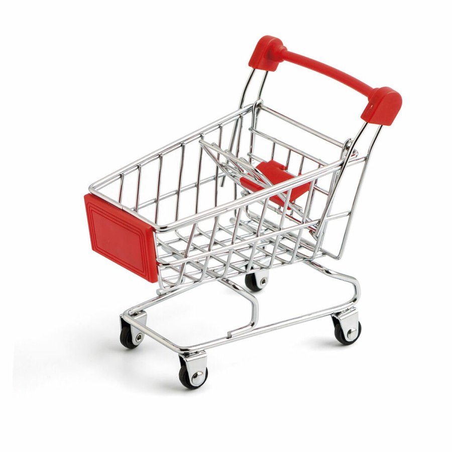 Kurv til prsentation af aperitiffer Quid Select Metal 12 x 11,5 x 8,5 cm Sporvogn (32 enheder) #1