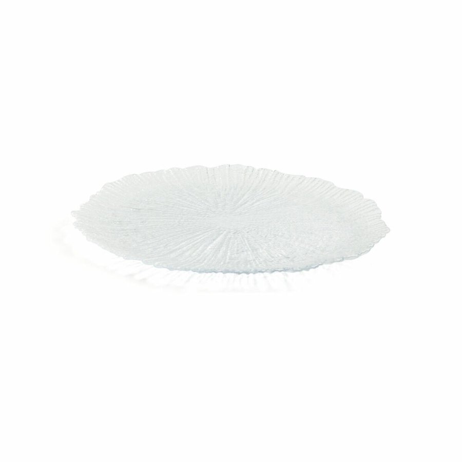 Flad Plade Quid Mar De Viento Gennemsigtig Glas  32 cm (6 enheder) (Pack 6x) #1