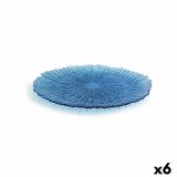 Flad Plade Quid Mar De Viento Bl Glas  28 cm (6 enheder) (Pack 6x) #4
