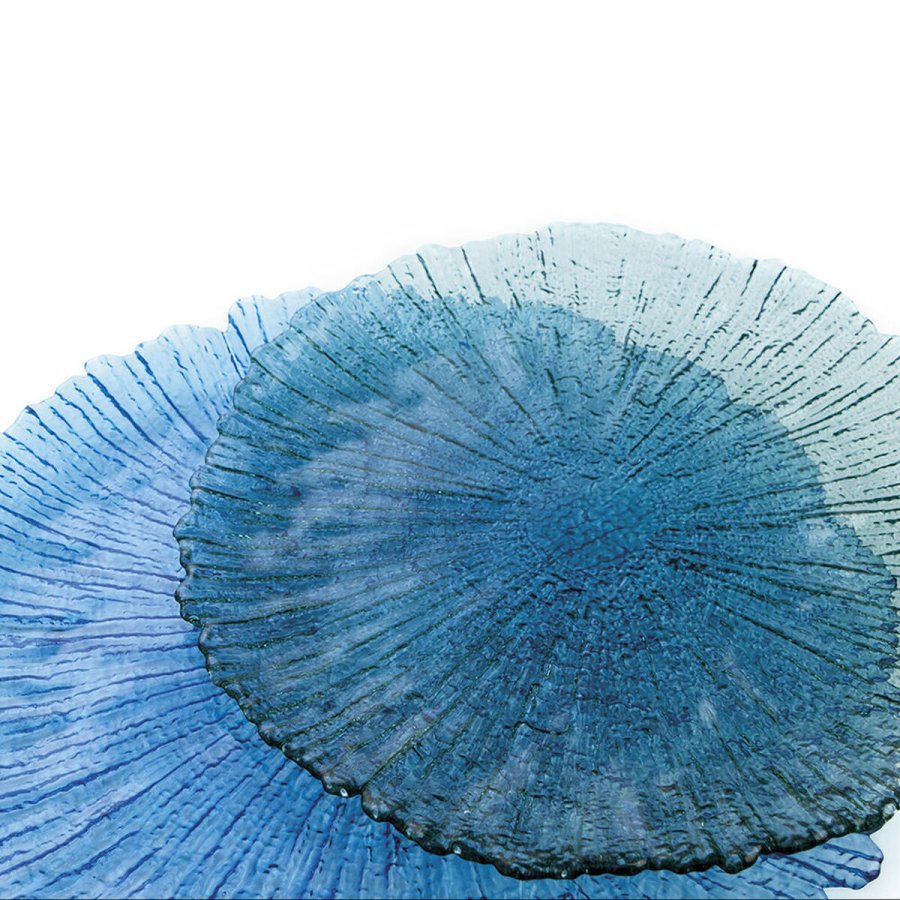 Flad Plade Quid Mar De Viento Turkisbl Glas  32 cm (6 enheder) (Pack 6x) #7