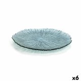 Flad Plade Quid Mar De Viento Turkisbl Glas  32 cm (6 enheder) (Pack 6x) #4