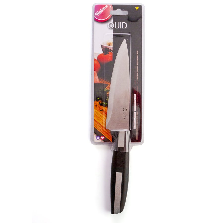 Kokkekniv Quid Habitat Sort Metal 15 cm (Pack 12x) #7