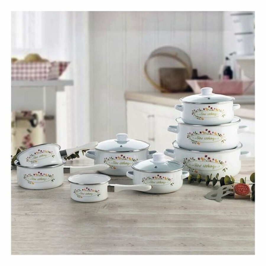 Gryde Med Glaslg Quid Memory Glaseret stl #7