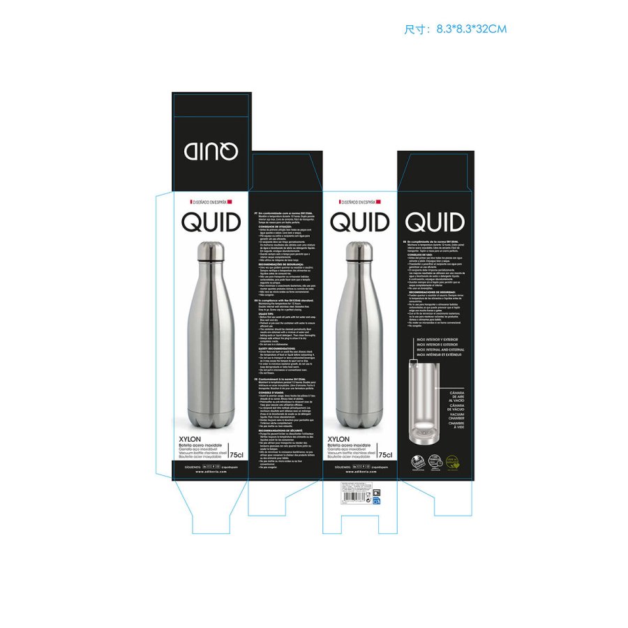 Termoflaske Quid Rustfrit stl 0,75 L #2