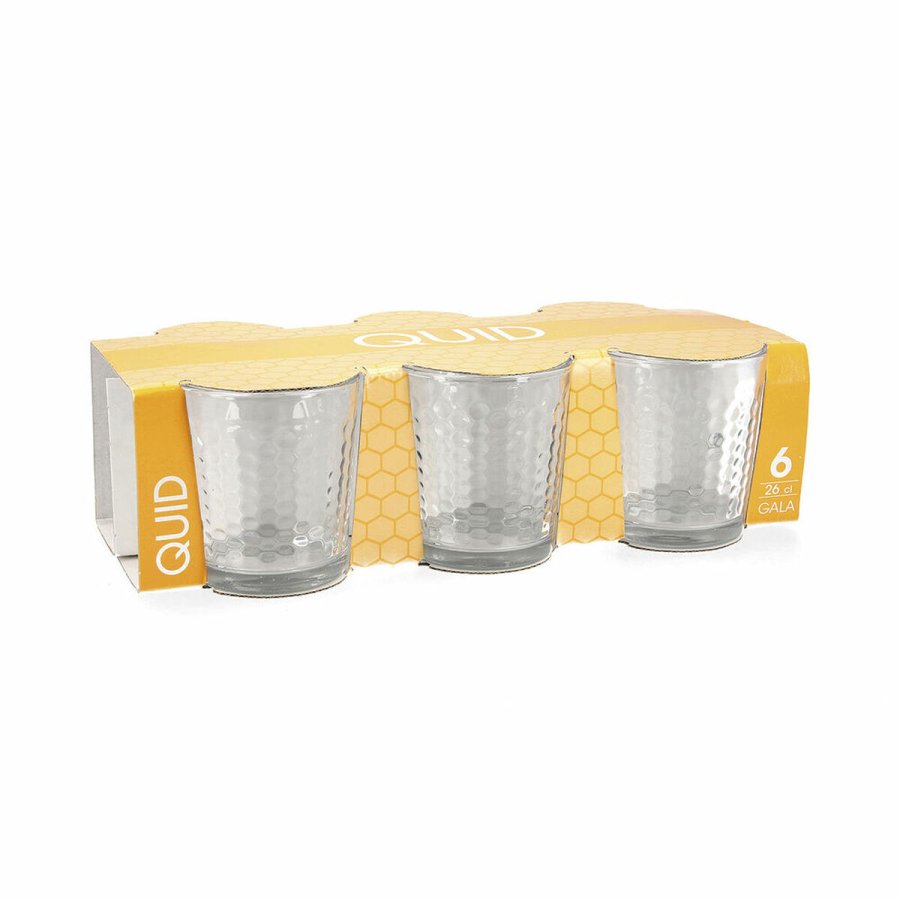 Glasst Quid Gala Gennemsigtig Glas 260 ml 6 Dele #7