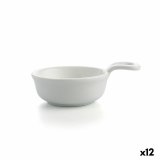 St til Smagsprver Quid Select Hvid Keramik 8,5 cm Mini (12 enheder) #1