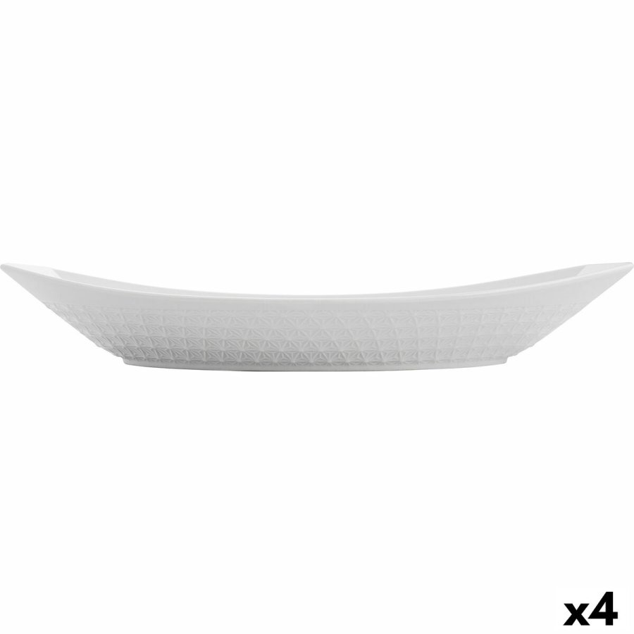 Kkkenspringvand Quid Gastro Keramik Hvid (39,5 x 19 x 8 cm) (4 enheder) #1