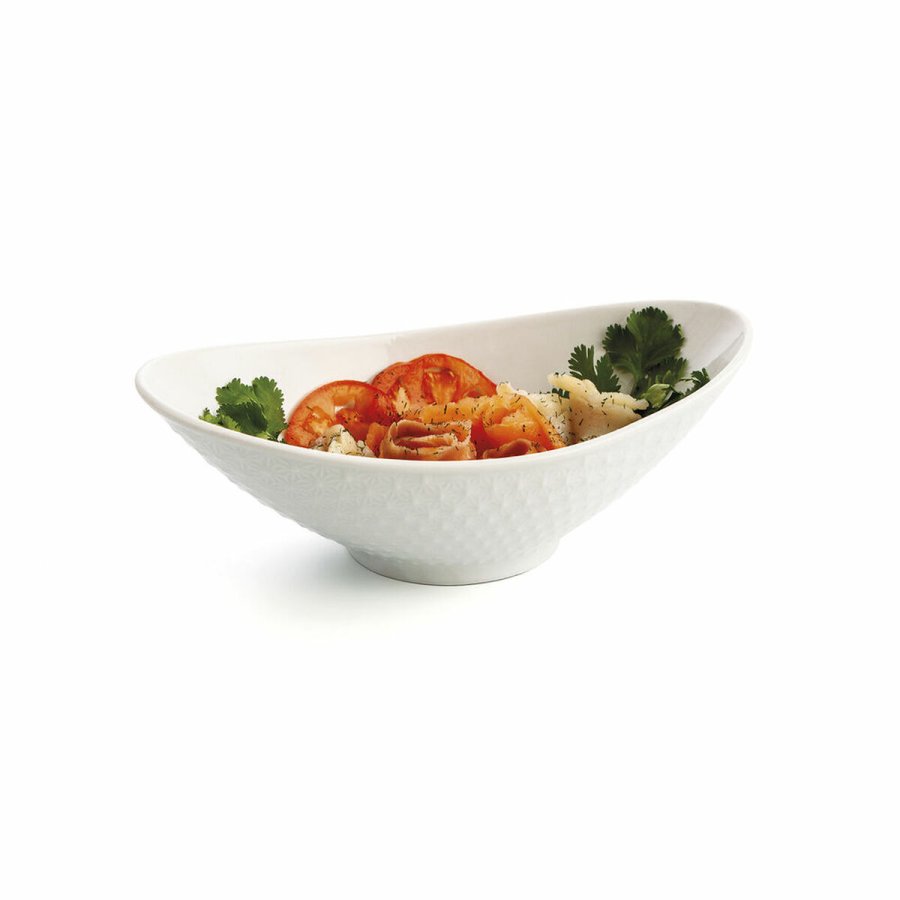 Kkkenspringvand Quid Gastro Oval Keramik Hvid (21,5 x 12,5 x 7 cm) (6 enheder) #4