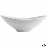 Kkkenspringvand Quid Gastro Oval Keramik Hvid (21,5 x 12,5 x 7 cm) (6 enheder) #1
