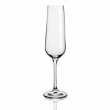 Champagneglas Belia Bohemia Gennemsigtig Glas 6 enheder (20 cl) #1