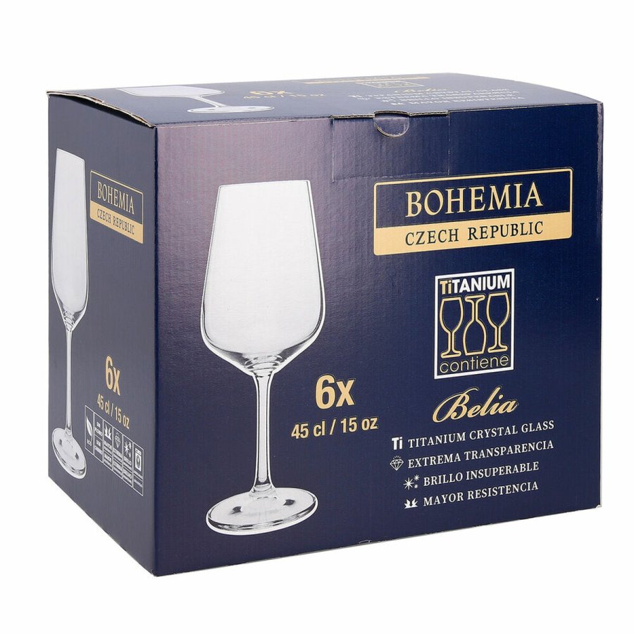 Vinglas Belia Gennemsigtig 450 ml 6 Dele #4