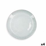 Flad Plade Quid Boreal Bl Keramik 27 cm (4 enheder) #4