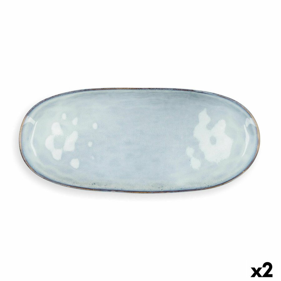 Kkkenspringvand Quid Boreal Bl Keramik 36 x 16 cm (2 enheder) (Pack 2x) #4