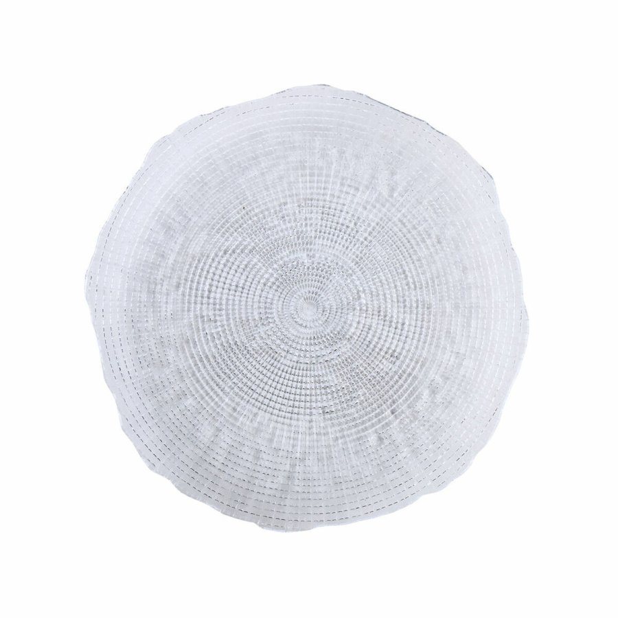 Flad Plade Quid Boreal Gennemsigtig Glas  28 cm (6 enheder) (Pack 6x) #1