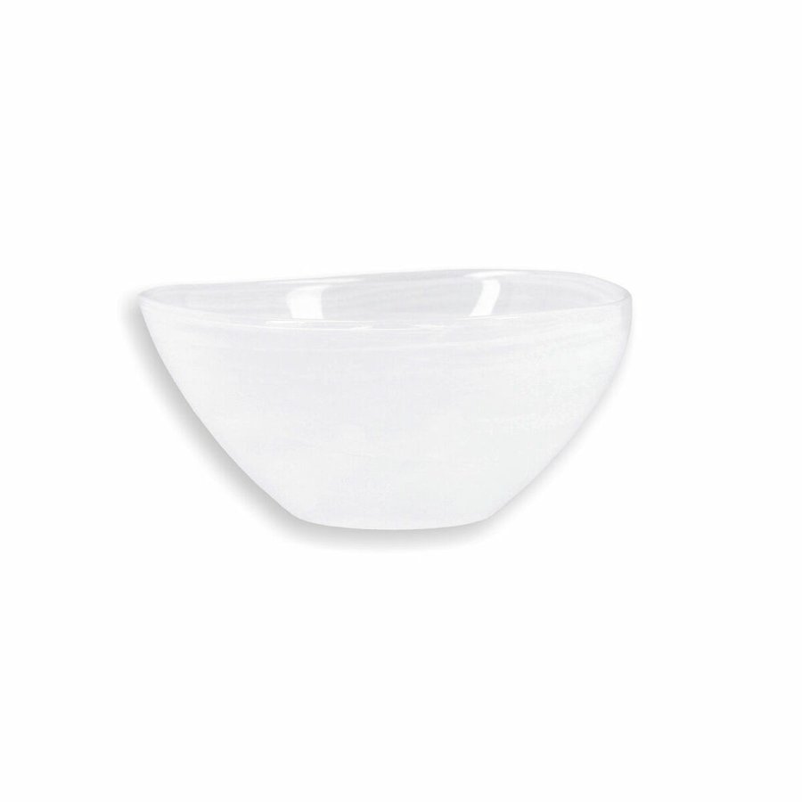 Salatskl Quid Boreal  14 cm Hvid Glas (6 enheder) (Pack 6x) #1