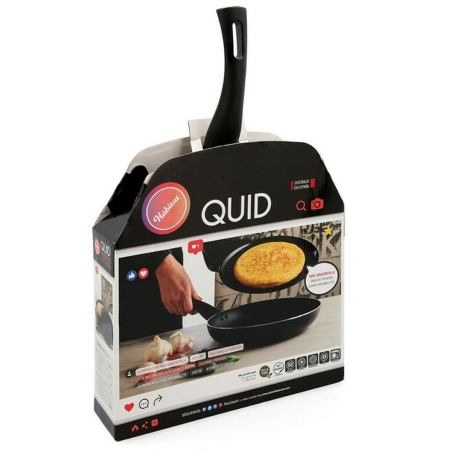 Skridsikker stegepande Quid Habitat Aluminium (26 cm) #16