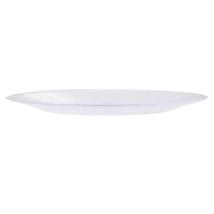 Flad Plade Quid Lonja Gennemsigtig Glas (6 enheder) (Pack 6x) #7