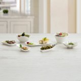 Snack bakke Quid Select Hvid Keramik 20,5 x 7,5 cm (6 enheder) (Pack 6x) #7