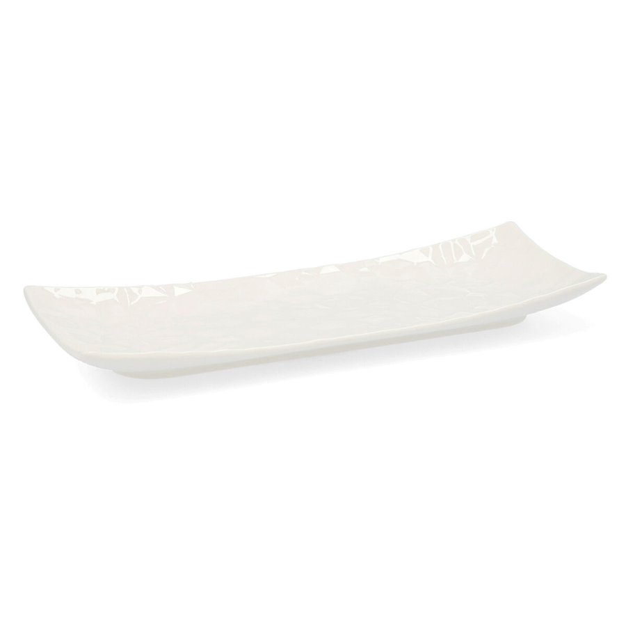 Snack bakke Quid Select Hvid Keramik 20,5 x 7,5 cm (6 enheder) (Pack 6x) #1