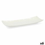 Snack bakke Quid Select Hvid Keramik 20,5 x 7,5 cm (6 enheder) (Pack 6x) #4