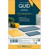 Skrebrt Quid Astral Gul Plastik 31 x 20 x 0,5 cm #13