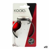 Termometer til vin Koala Bodega Ur Sort Plastik 7,5 x 7,5 cm (Pack 12x) #4
