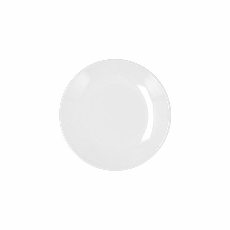 Tallerken Bidasoa Glacial Coupe Keramik Hvid (16,5 cm) (Pack 12x) #1