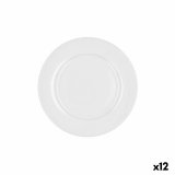 Desserttallerken Bidasoa Glacial Ala Ancha Keramik Hvid 19 cm (12 enheder) (Pack 12x) #4